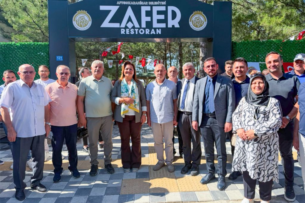 Zafer Restoran Dualarla Hizmete Açıldı