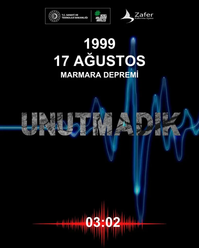 17 Ağustos 1999 Marmara Depremi’nde Hayatını Kaybedenler Unutulmadı