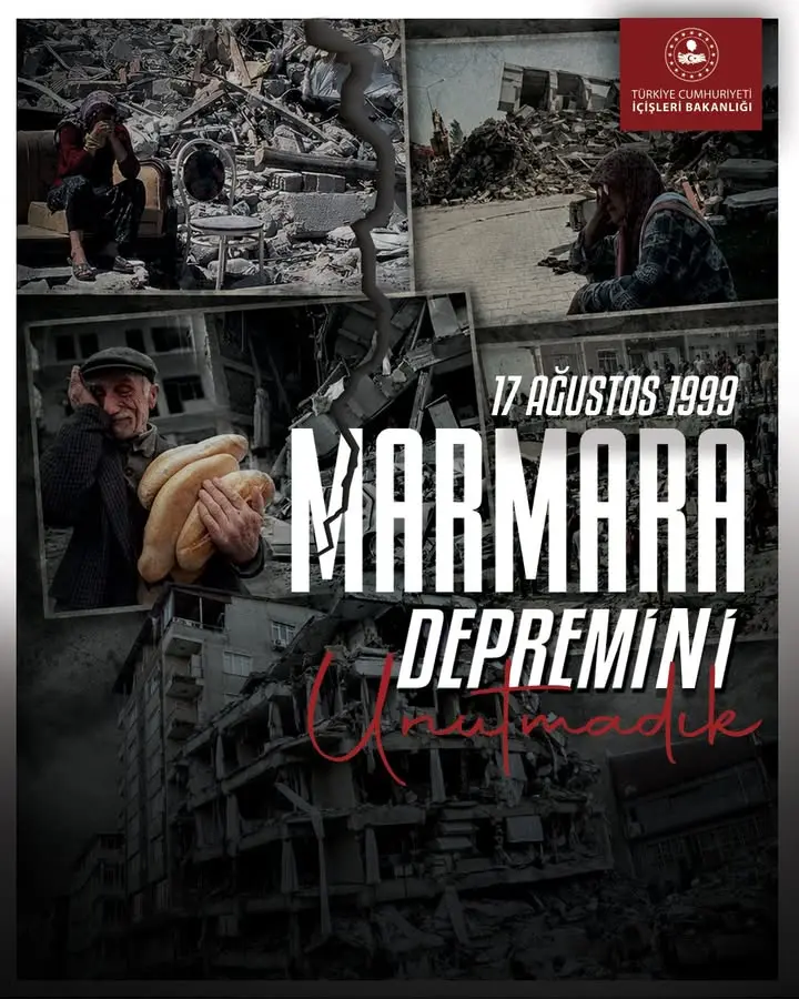 17 Ağustos Marmara Depremi 27. Yılında Unutulmadı