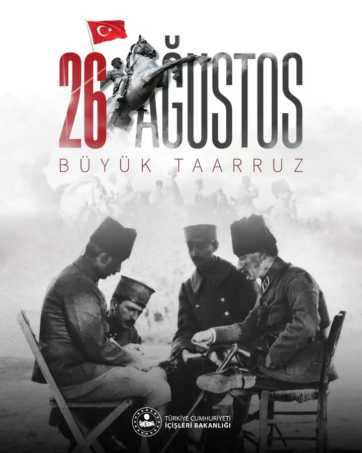 26 Ağustos’ta Büyük Taarruz’un 104. Yıl Dönümü