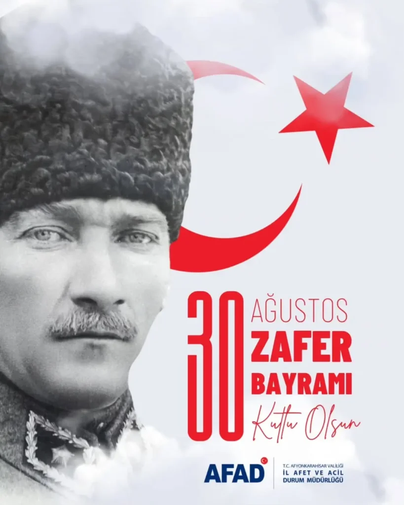 30 Ağustos Zafer Bayramı Kutlaması – Afet ve Acil Durum Müdürlüğü