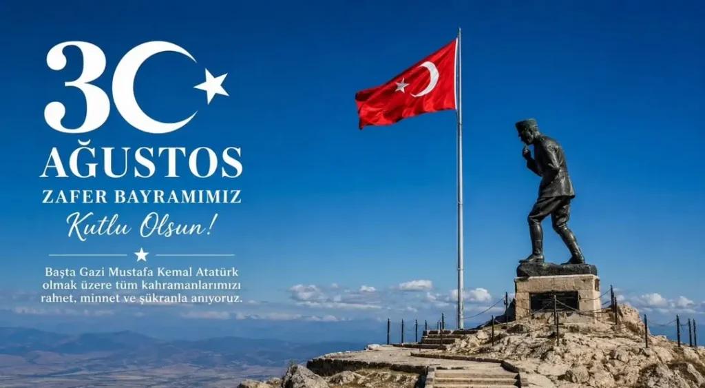30 AĞUSTOS ZAFER BAYRAMI KUTLAMASI – Değirmenayvalı Belediye Başkanı’ndan
