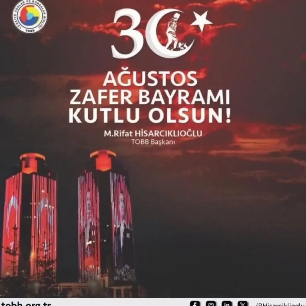 30 Ağustos Zafer Bayramı’nda Gazi Mustafa Kemal Atatürk ve İstiklal Mücadelemizin Kahramanları Anıldı