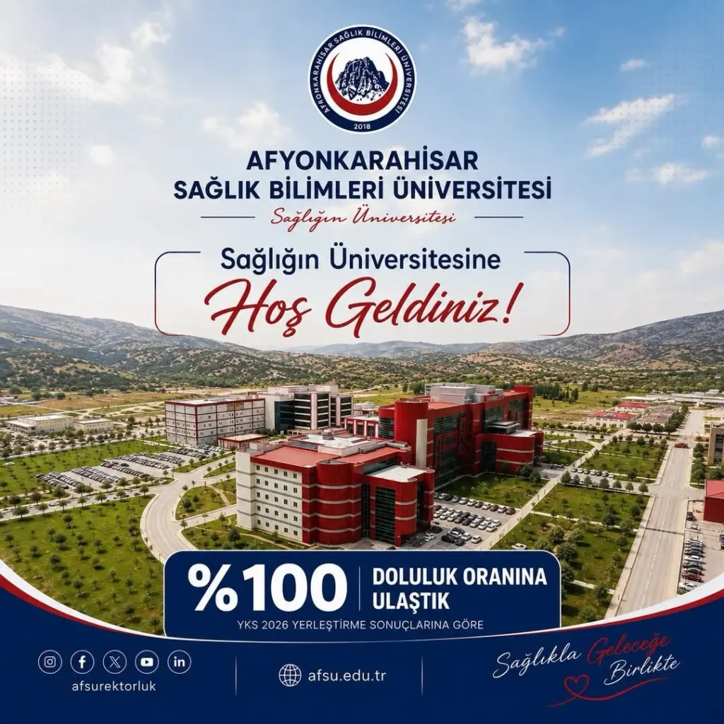 AFSÜ 2026 YKS Yerleştirme Sonuçları Açıklandı: Doluluk Oranı %100