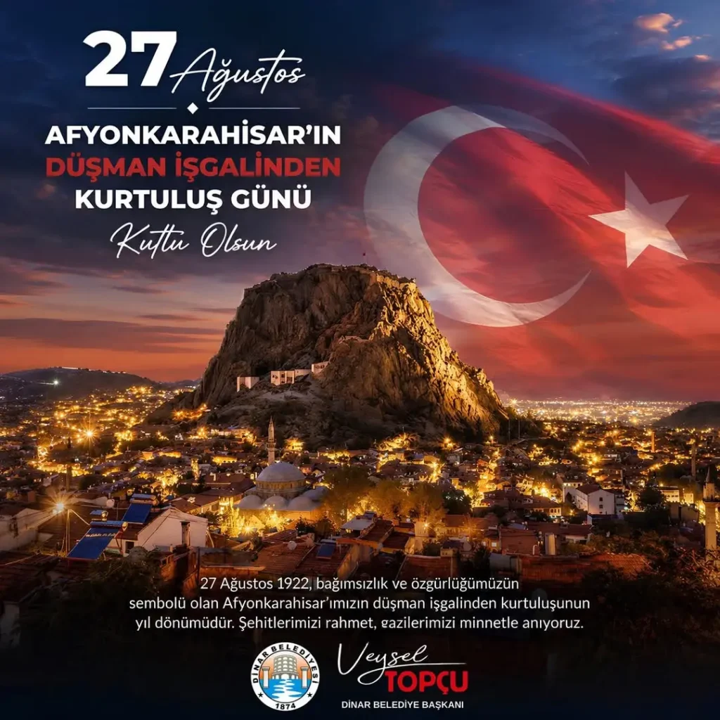 Afyonkarahisar’ın Düşman İşgalinden Kurtuluşunun Yıl Dönümü Kutlamaları