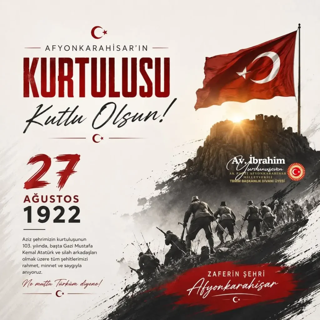 Afyonkarahisar’ın Kurtuluş Yıl Dönümü Kutlandı