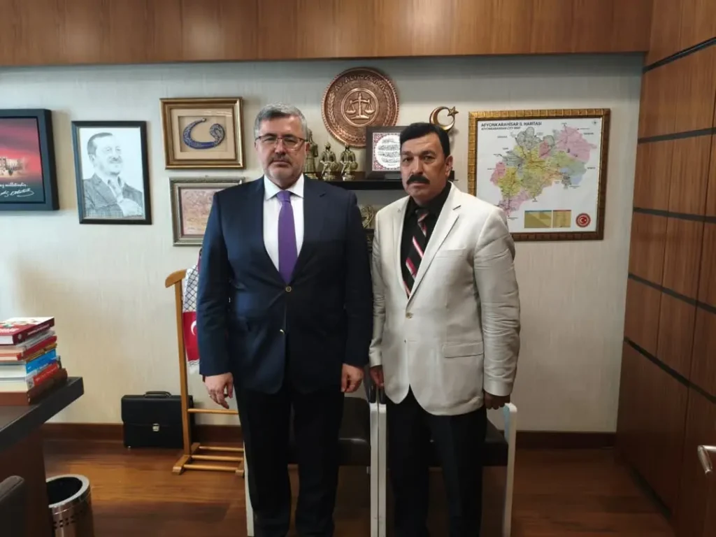 Ak Parti Milletvekili Ali Özkaya, Hemşehrimiz İlhami Özkır’ı Meclis’te Ağırladı