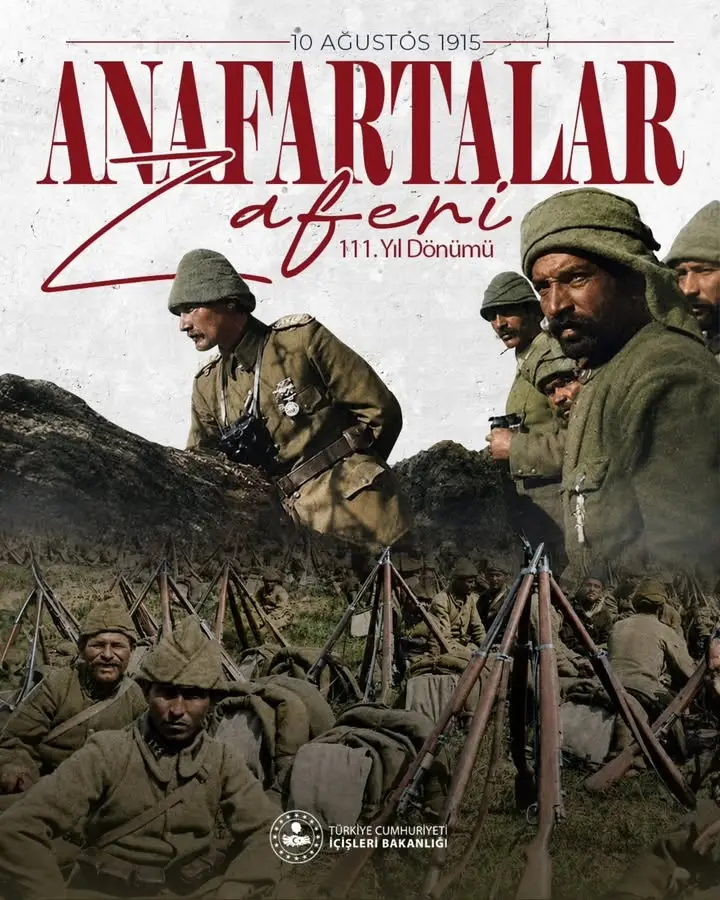 Anafartalar Zaferi’nin 106. Yıl Dönümünde Türk Milletinin Vatan Sevgisi