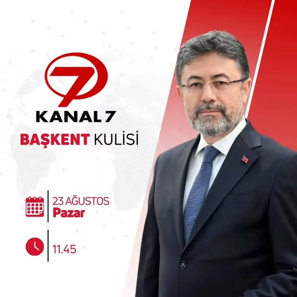 Bakanlığın Gündemi Kanal 7’de Mehmet Acet Moderatörlüğünde Değerlendirilecek