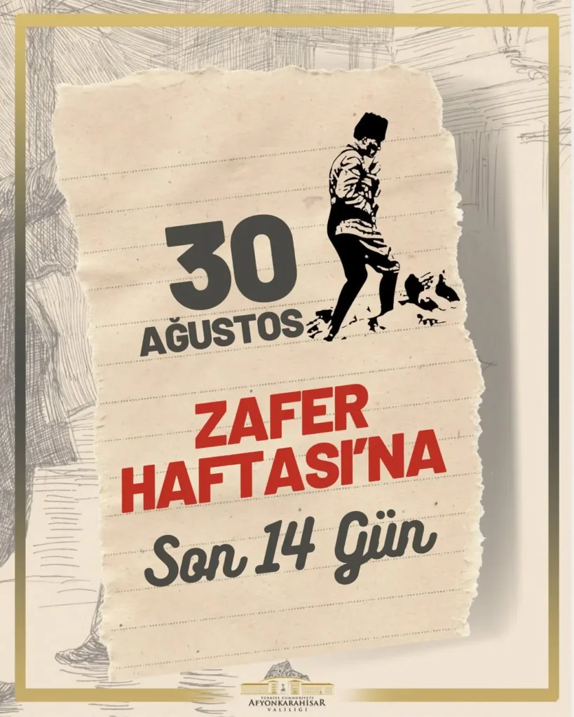 Büyük Taarruz Zafer Haftası’nın Kutlanacağı Kocatepe’den Davet Var