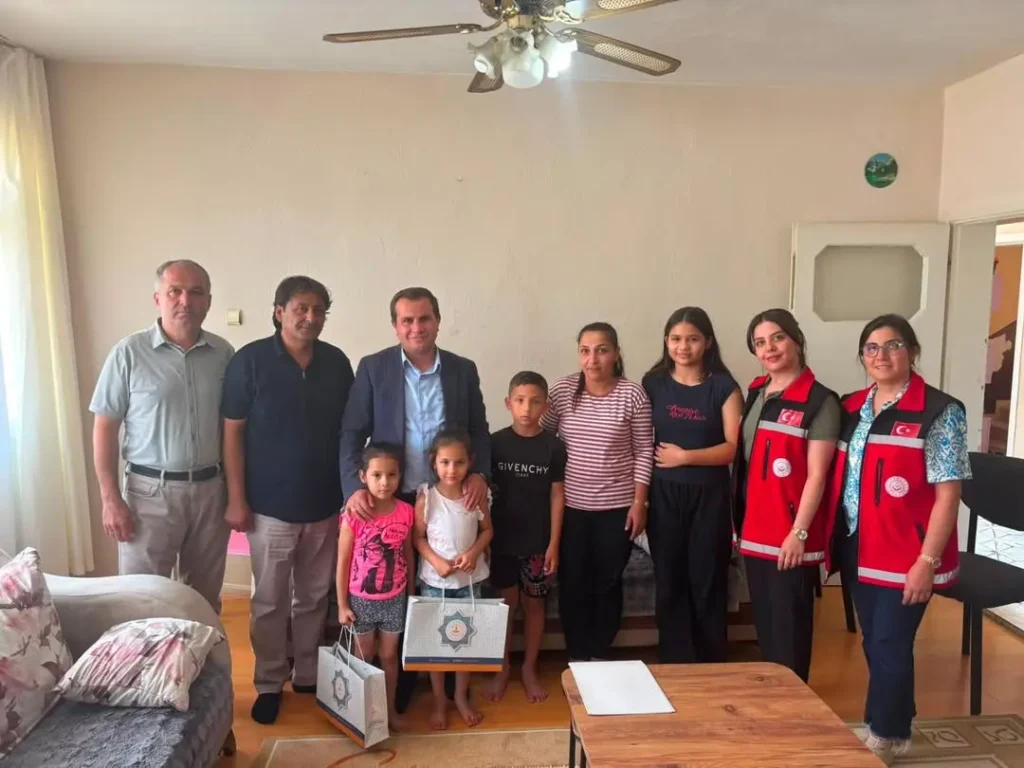 Emirdağ İlçe Kaymakamı Topaca Eşliğinde IRBIK Ailesi Ziyaret Edildi