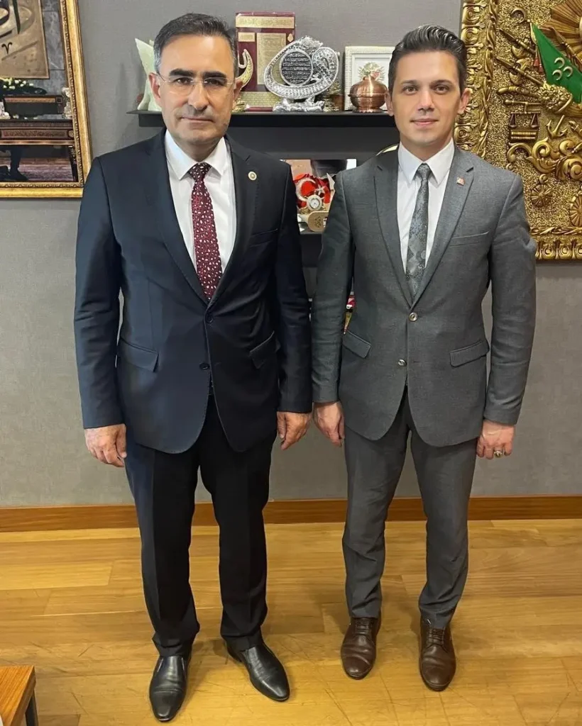 Fatih Çiçek Gazi Meclisi’nde Ağırlandı
