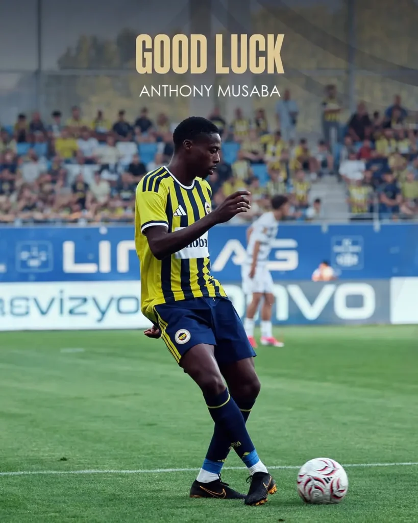 Fenerbahçe, Anthony Musaba’nın Norwich City’e Kiralandığını Duyurdu