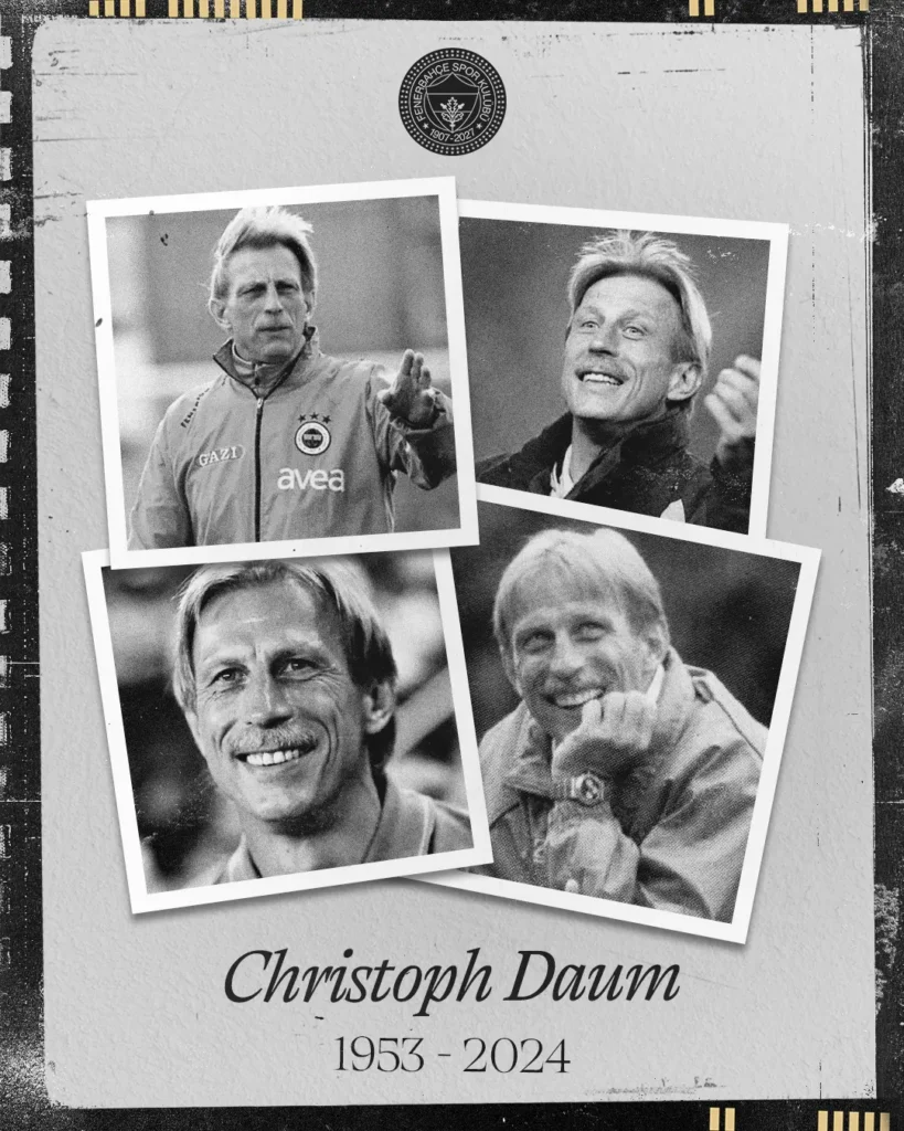 Fenerbahçe’den Christoph Daum’a Özel Anma