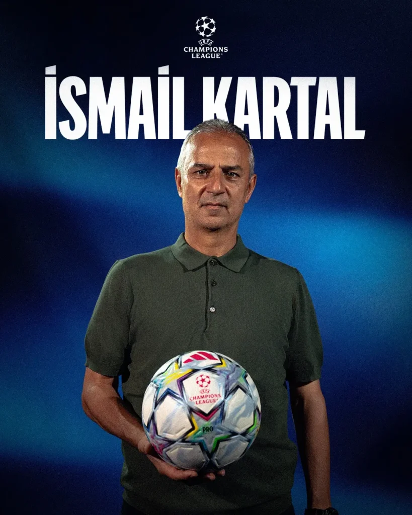 Fenerbahçe’nin Teknik Direktörü İsmail Kartal!