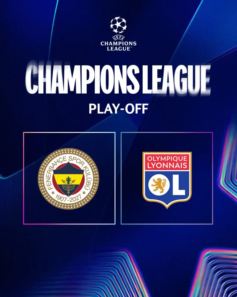 Fenerbahçe’nin UEFA Şampiyonlar Ligi Play-off Turundaki Rakibi O. Lyon Oldu