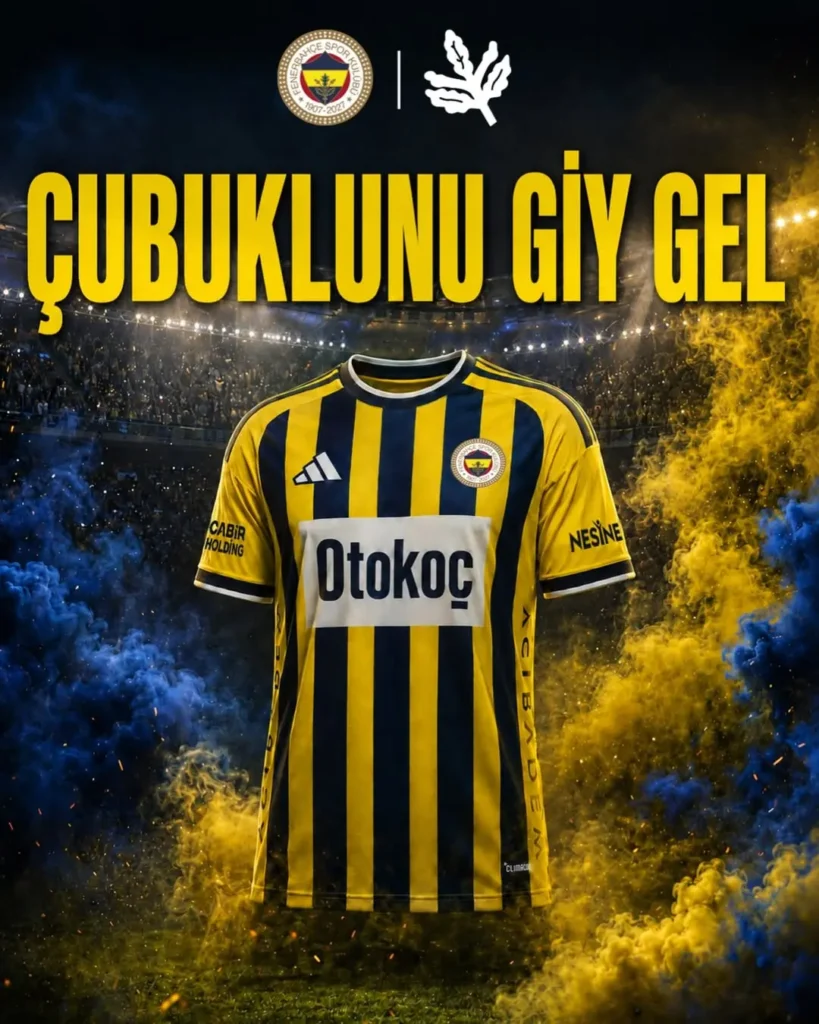 Fenerbahçe Taraftarları Takımı Desteklemeye Hazır: Çubuklu Forma Kampanyası Başlıyor!