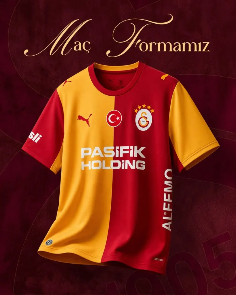 Galatasaray, A. Çorum FK Maçına Parçalı Forma ile Çıkacak