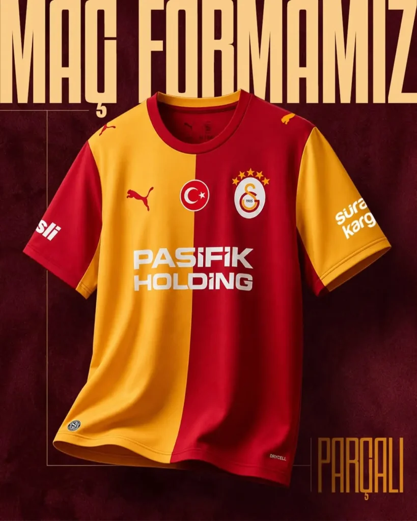 Galatasaray, Göztepe Maçına Parçalı Forma ile Çıkacak