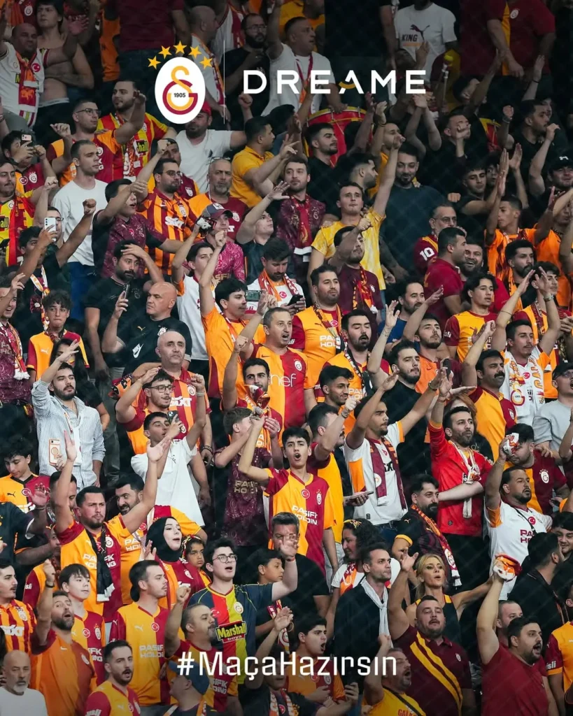 Galatasaray Spor Kulübü, Dreame ile Maça Hazır Olma Fırsatını Sunuyor!