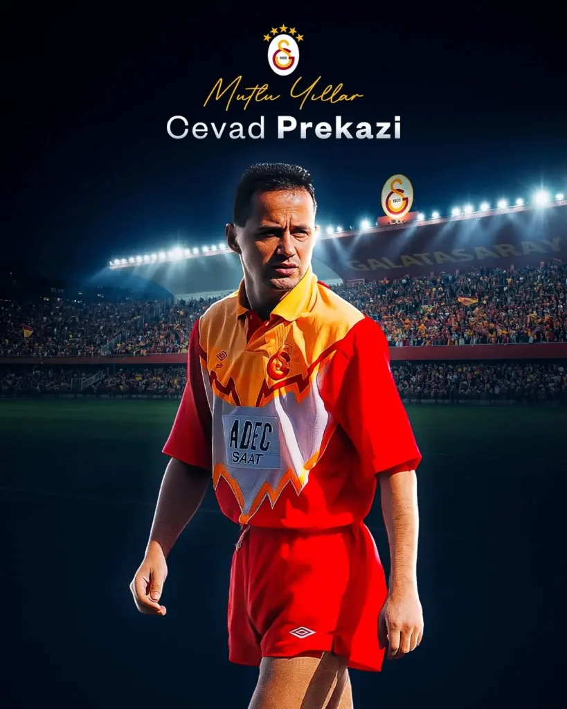 Galatasaray Spor Kulübü’nün Efsane Futbolcusu Cevad Prekazi’nin Doğum Günü Kutlaması