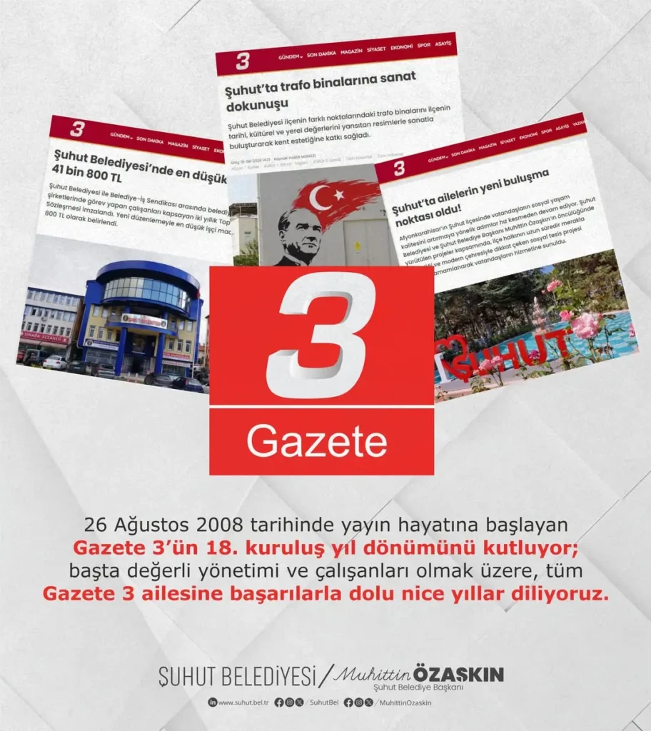 Gazete 3’ün 18. Kuruluş Yıl Dönümü Kutlamaları
