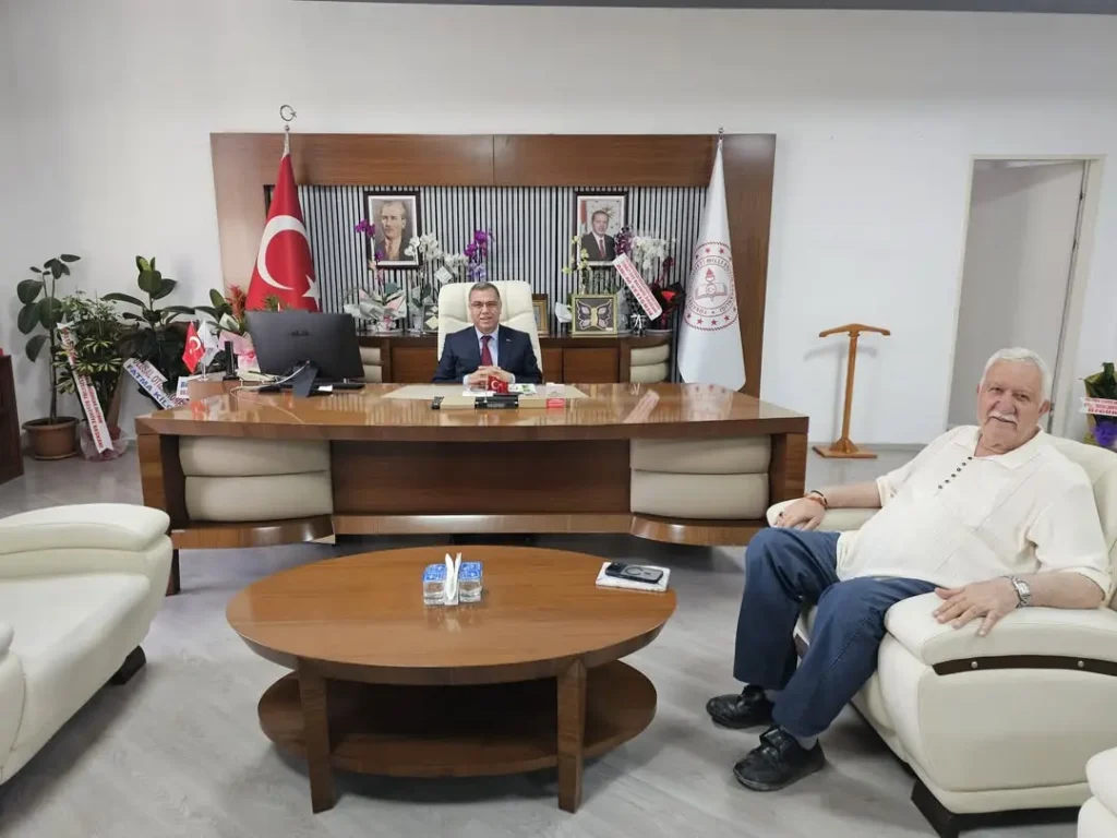 İl Milli Eğitim Müdürümüz İsmail Altınkaynak’a Yapılan Ziyaretler Devam Ediyor