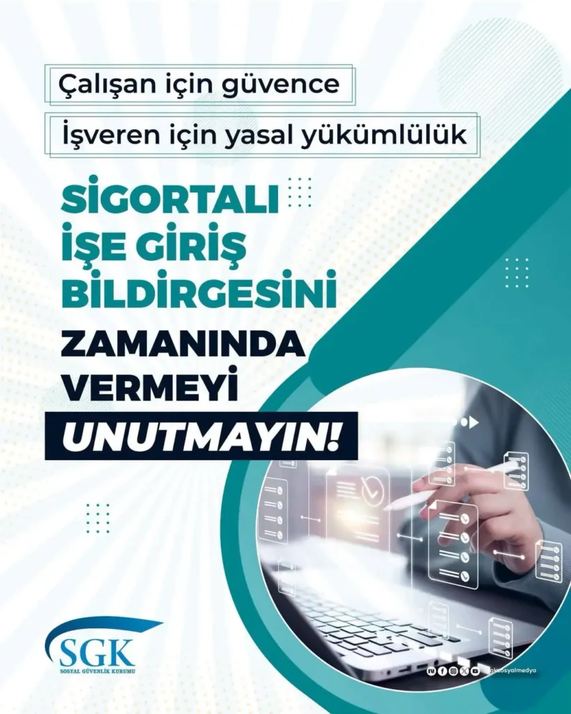 İşe Giriş Sürecinde İzlenmesi Gereken İlk Adım: Sigortalı İşe Giriş Bildirgesi