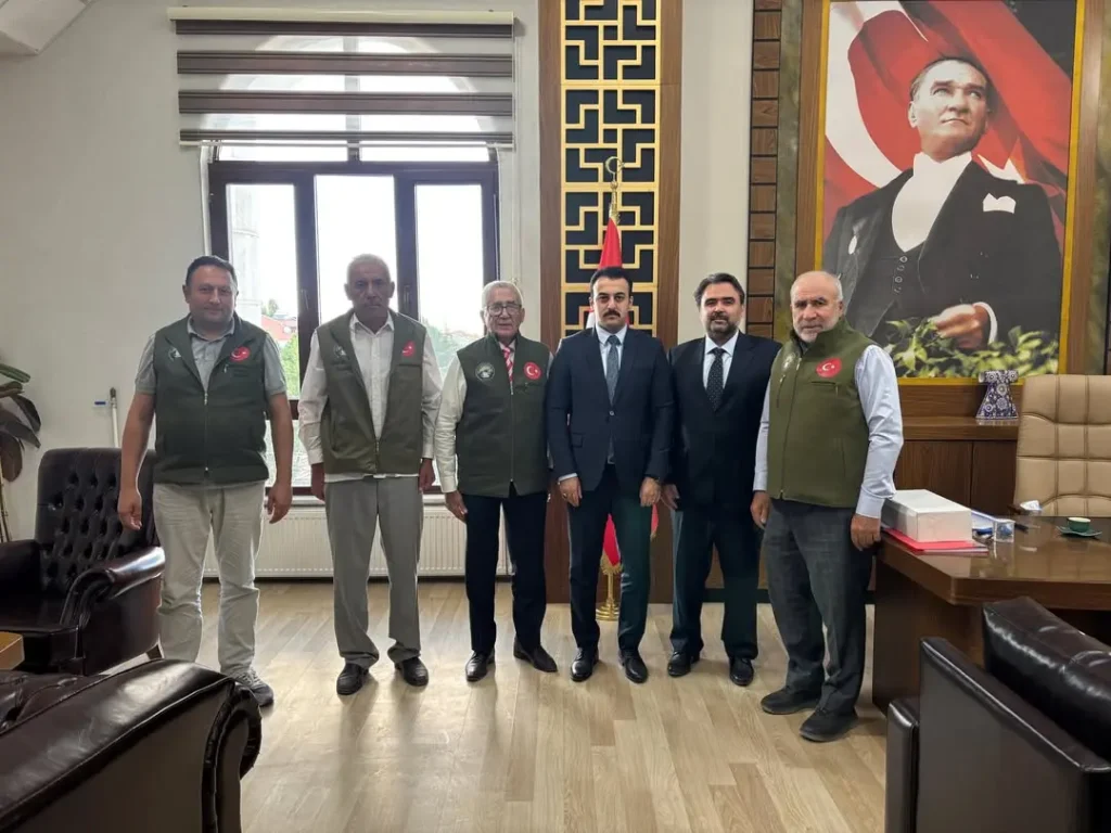 İstanbul Medeniyet Üniversitesi İlahiyat Fakültesi Din Psikolojisi Anabilim Dalı Başkanı Prof. Dr. Turgay Şirin Kaymakamı Ziyaret Etti