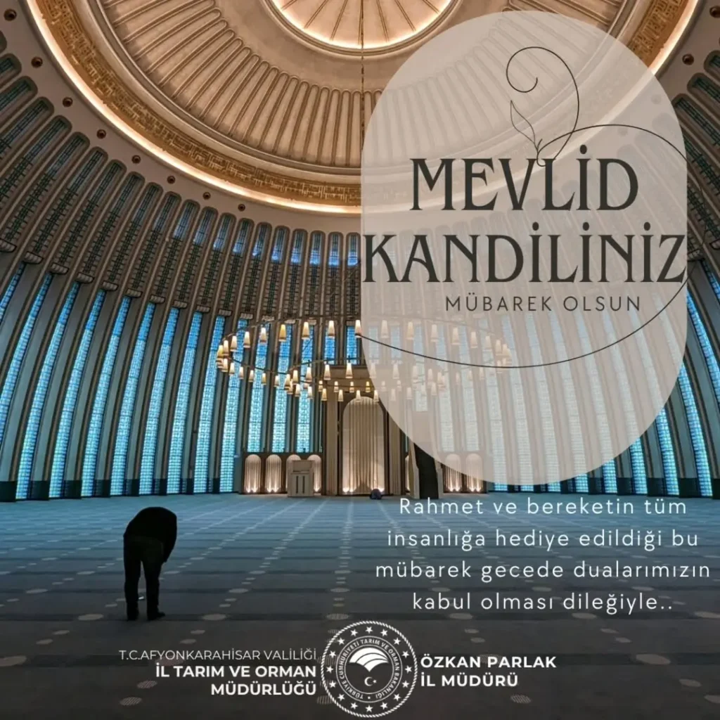Mevlid Kandilinde Dualarımızın Kabul Olması Dileğiyle