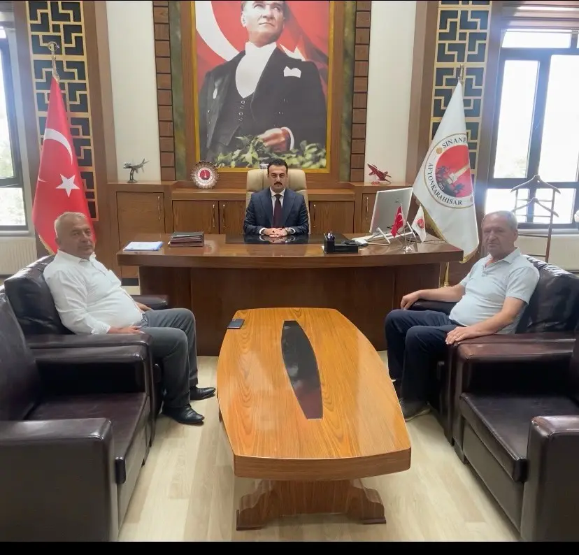 Mhp İlçe Başkanı ve Belediye Başkanı Kaymakam Bünyamin Miroğlu’nu Ziyaret Etti