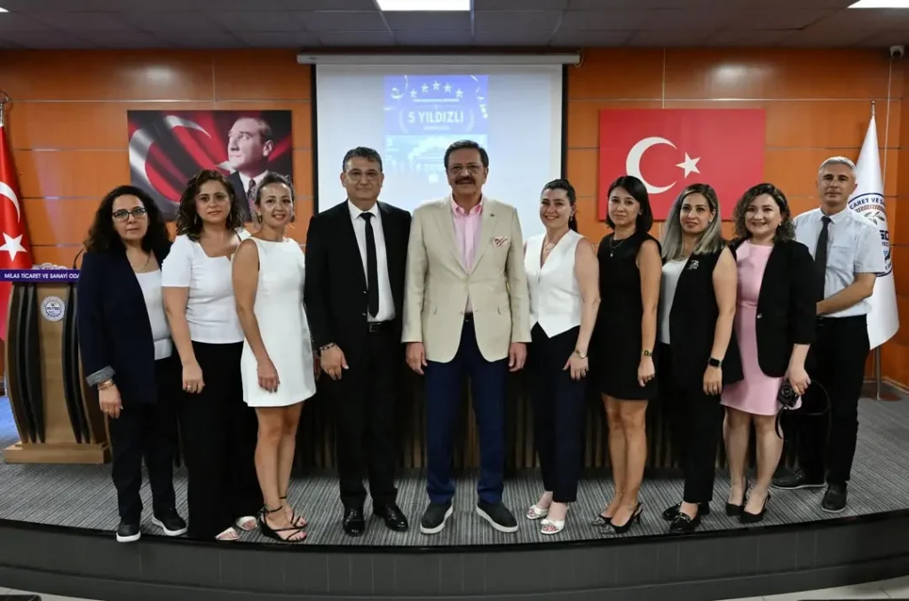 Milas Ticaret ve Sanayi Odası’ndan Özverili Çalışmalarına Teşekkür
