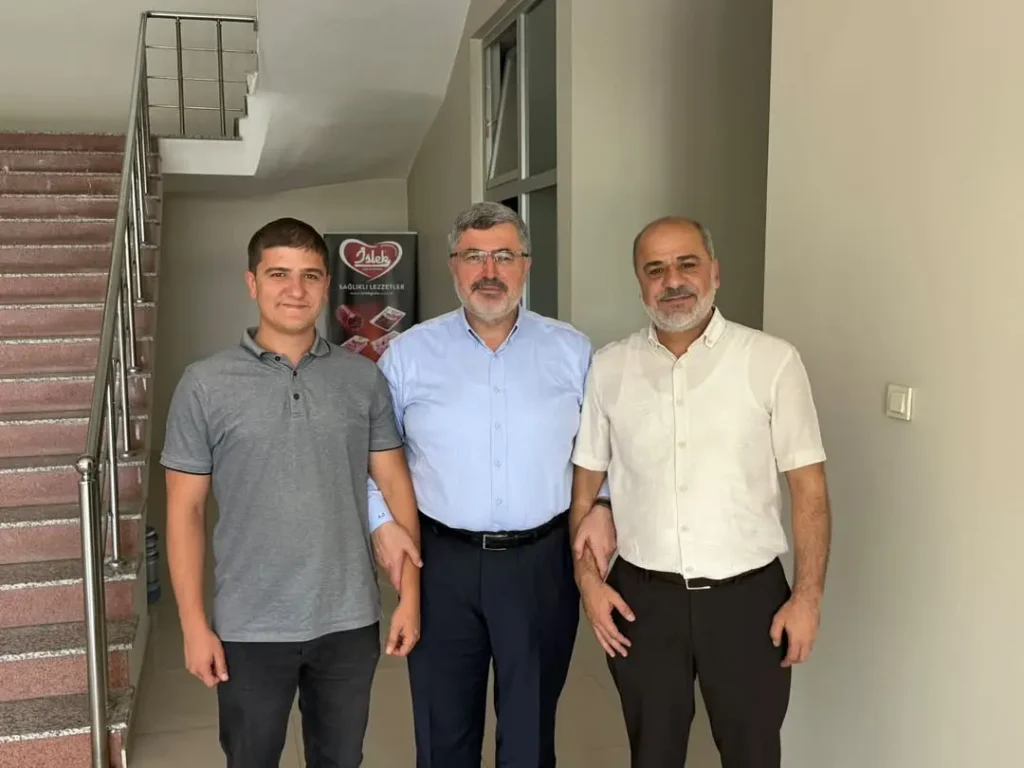 MÜSİAD Afyonkarahisar Şube Başkanı Ercan İşlek’i Ziyaret Eden Ak Parti Milletvekili Ali Özkaya’dan Teşekkür