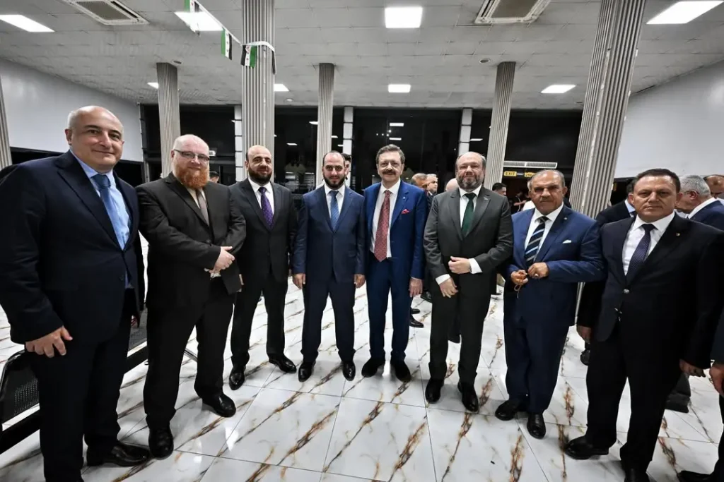 TOBB Başkanı Hisarcıklıoğlu, Hatay’da Cilvegözü TIR Parkı Açılışında Suriyeli İş İnsanlarıyla Buluştu
