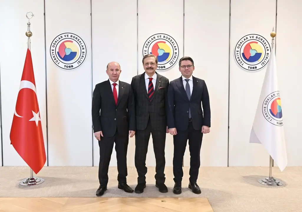 TOBB Başkanı Mustafa Rifat Hisarcıklıoğlu’ndan Ulvi Sakarya ve Dr. Çağlar Tabak Ziyareti