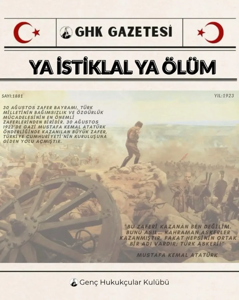 “Zafer, ‘Zafer benimdir’ diyebilenindir.”…