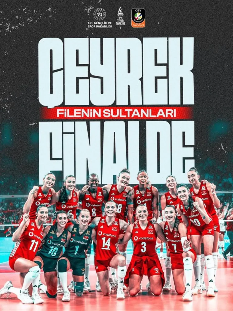 A Milli Kadın Voleybol Takımı Avrupa Şampiyonası’nda Çeyrek Finale Yükseldi