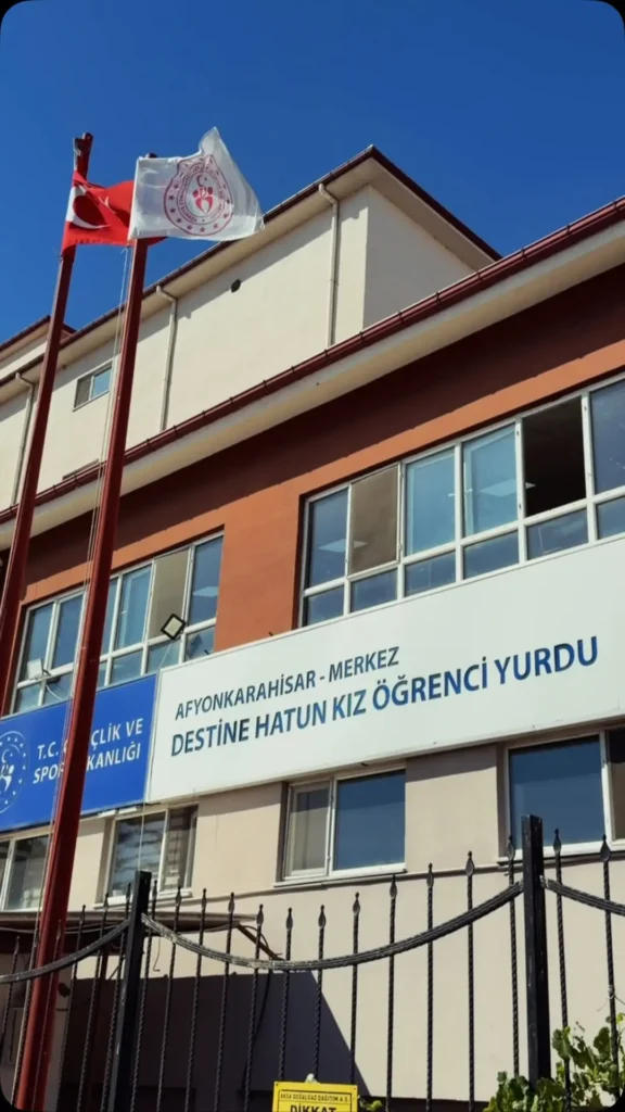 Afyonkarahisar Gençlik ve Spor İl Müdürlüğü’nden Destine Hatun Yurdu Açıklaması