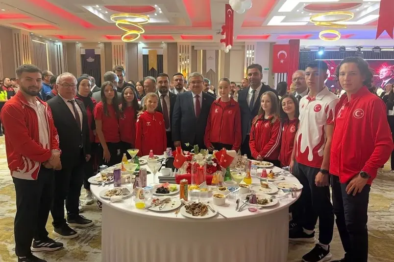 Afyonkarahisar Gençlik ve Spor İl Müdürlüğü Şampiyon Sporcuları Ağırladı