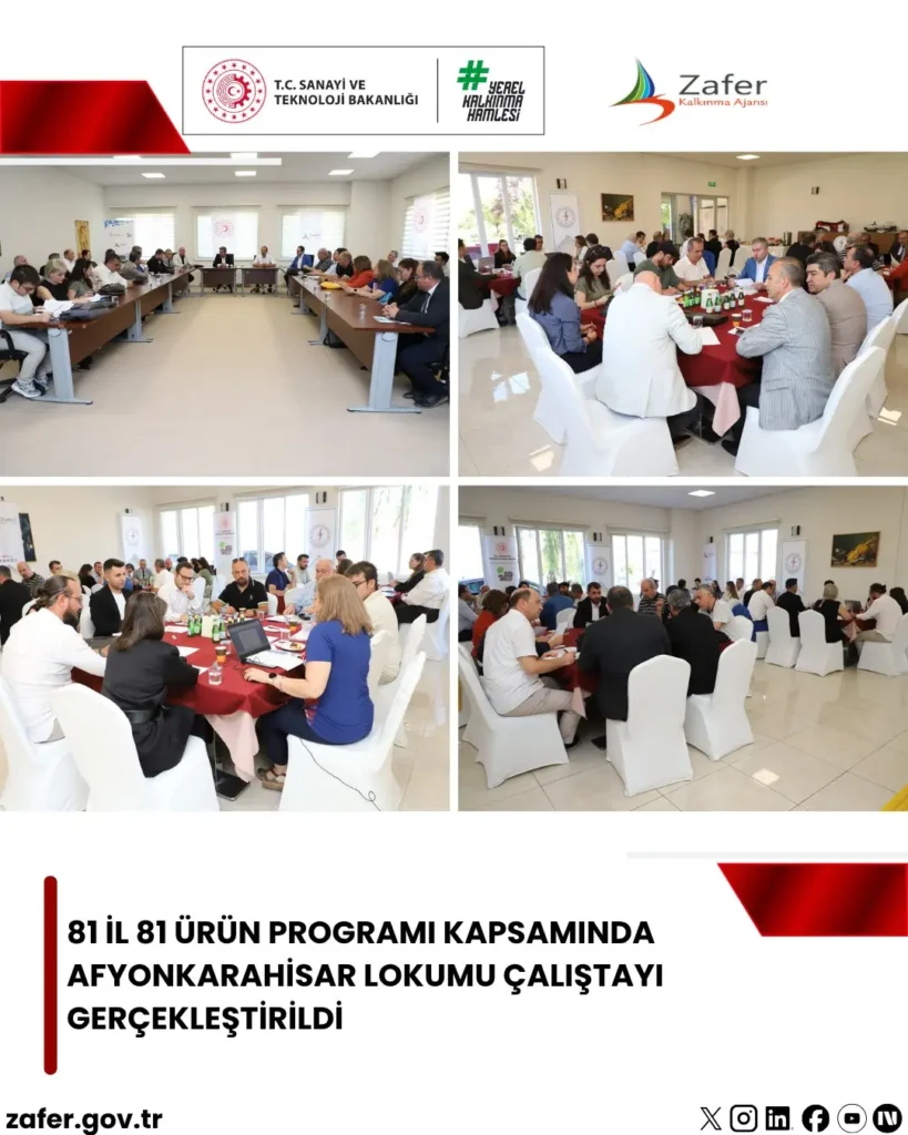 Afyonkarahisar Lokumu Çalıştayı: Geleceğe Yönelik Adımlar Atıldı