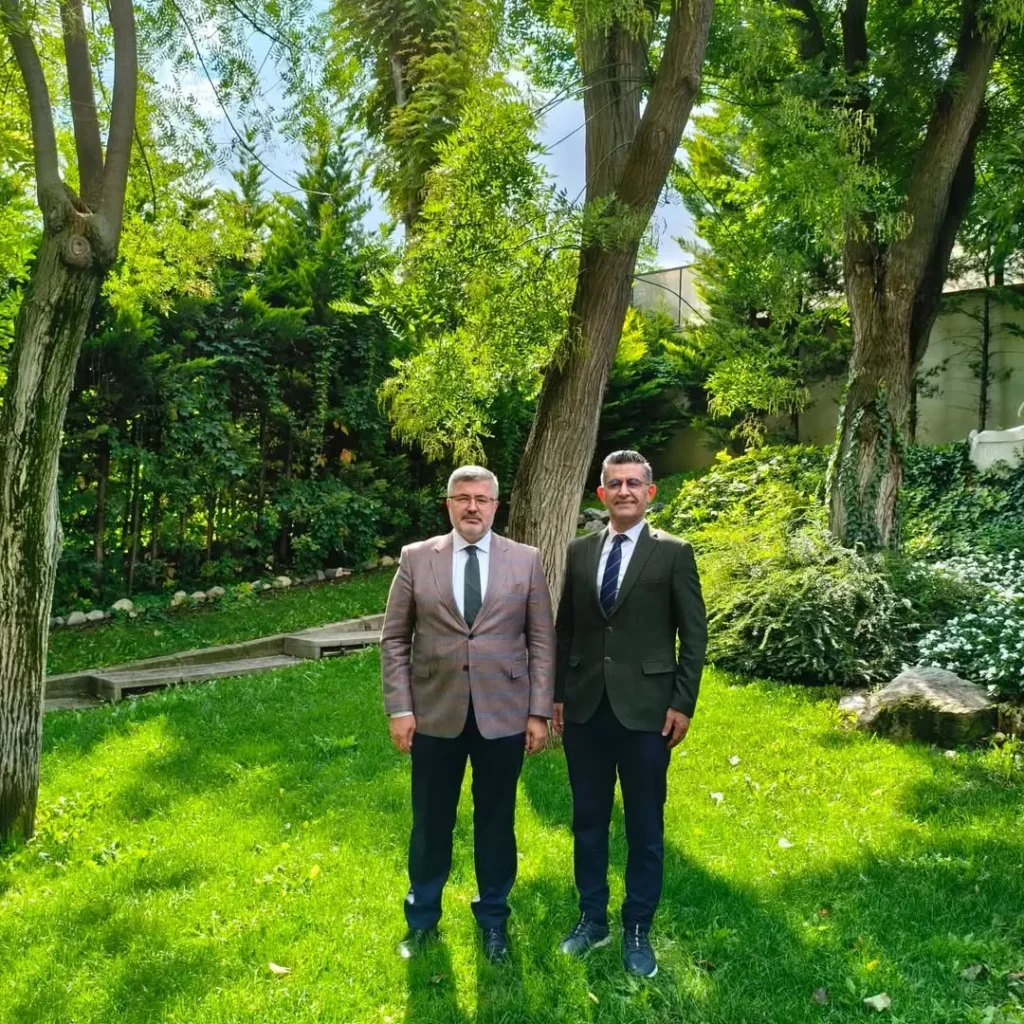 Ak Parti Milletvekili Özkaya: İletişim Bölge Müdürü Ömer Süt’ü Gazi Meclisimizde Ağırladık