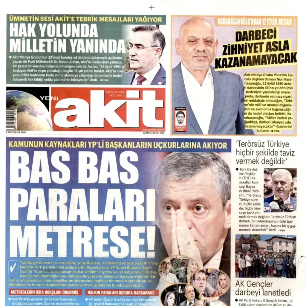 Akit Medya Grubu’nun 33. Kuruluş Yıl Dönümü Kutlandı