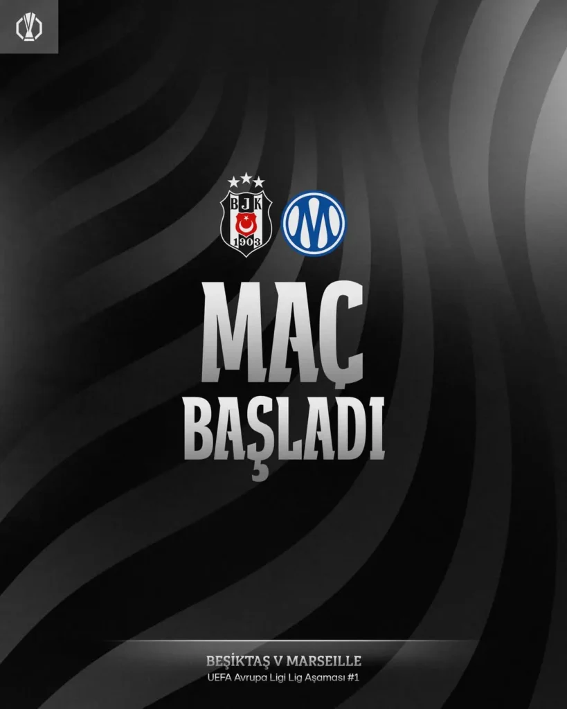 Beşiktaş UEFA Avrupa Ligi 1. Hafta Maçına Hazır
