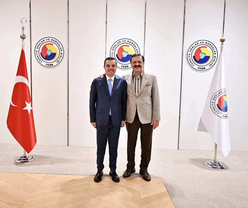 Bingöl Ticaret ve Sanayi Odası Yönetim Kurulu Başkanı Kadir Çintay TOBB Başkanı Mustafa Rifat Hisarcıklıoğlu’nu Ağırladı