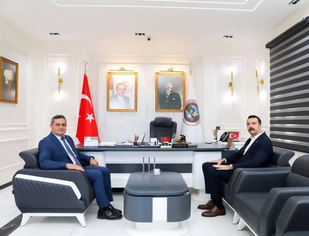 Çobanlar Belediye Başkanı Ali Altuntaş, Kaymakam Ömer Nergiz’i Ağırladı