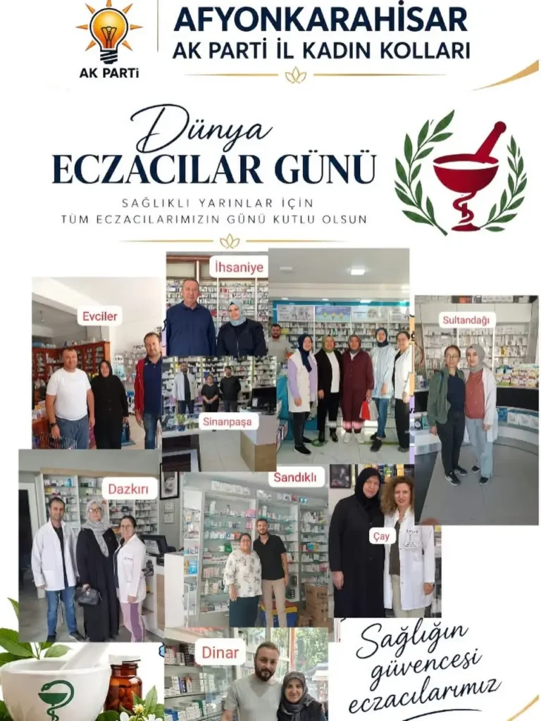 Dünya Eczacılar Günü Kutlaması AK Parti Afyonkarahisar İl Kadın Kolları’ndan