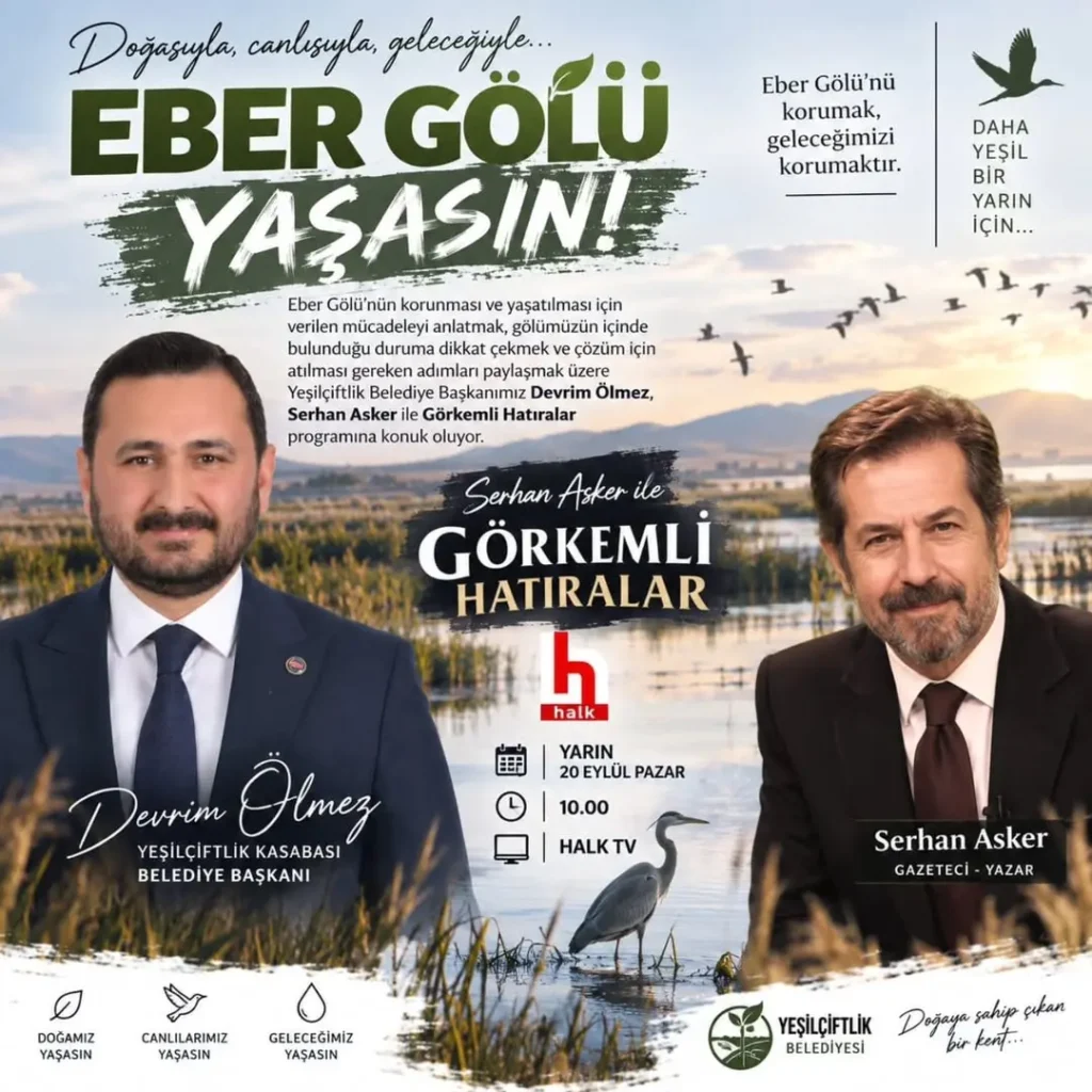 Eber Göl’ümüz ve Sultandağı’mızın Afyonkarahisar’ımızın tanıtımı için Eber Köy’ümüzde buluşuyoruz….