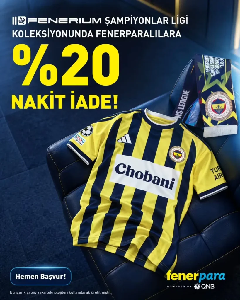 Fenerbahçe’den Fenerium Alışveriş Kampanyası: Devler Sahnesi Şıklığı Fenerpara’da!
