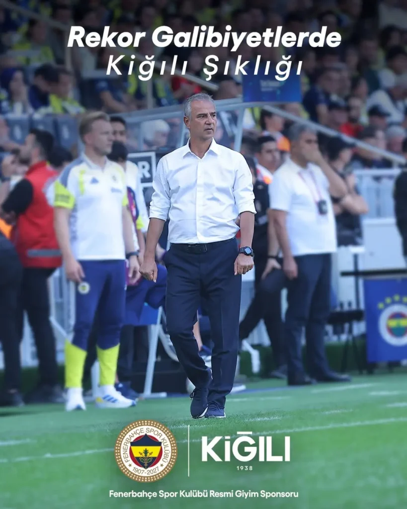 Fenerbahçe’den Rekor Galibiyetlerde Kiğılı Şıklığı ???????? Açıklaması