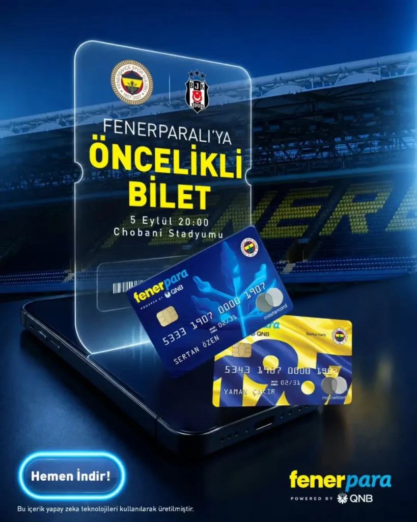 Fenerbahçe’nin Beşiktaş Derbisi Biletleri Satışta!